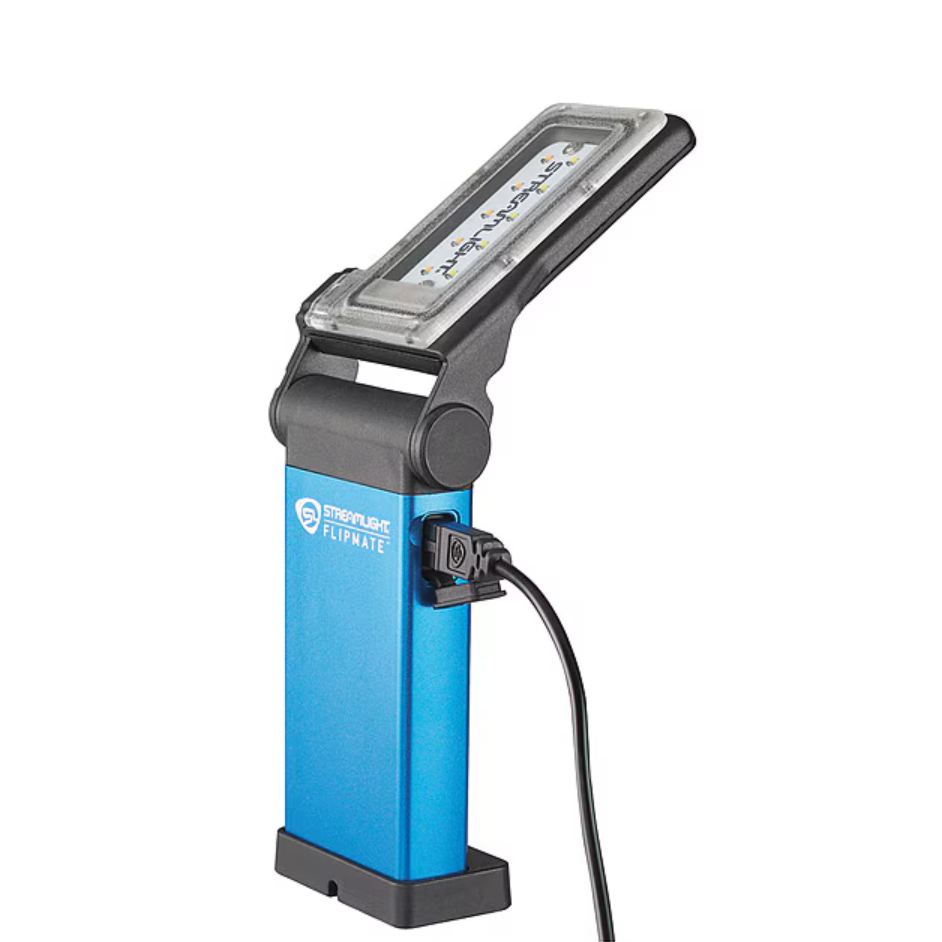 Streamlight 61502 Flipmate USB Rechargeable Multi-Function Compact Work Light-BLUE